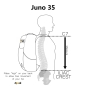 Preview: Juno 35 Liter ultraleichter Wanderrucksack Größenauswahl